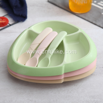 Bamboo Fiber Dinner Plates for Children